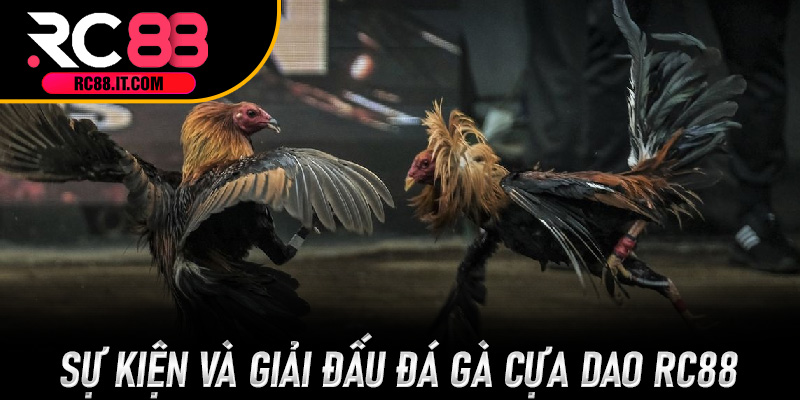 Sự kiện và giải đấu Đá Gà Cựa Dao RC88